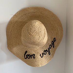 Hatattack Bon Voyage straw hat